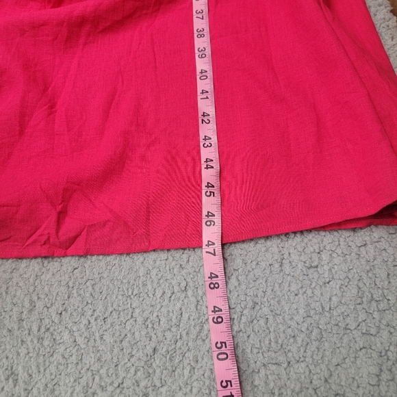 Free People Santorini Maxi Dress Sleeveless Hot Hibiscus Pink New Size 6. - Picture 10 of 14